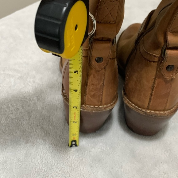 Frye Tan Heeled Boots - Picture 11 of 12